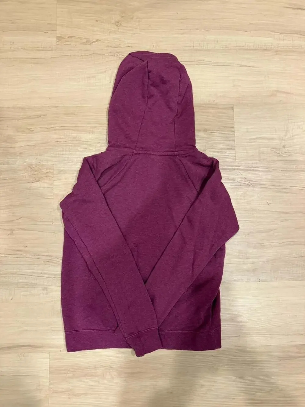 Nike Women's Purple Heathered Pullover Hoodie Sweatshirt Small